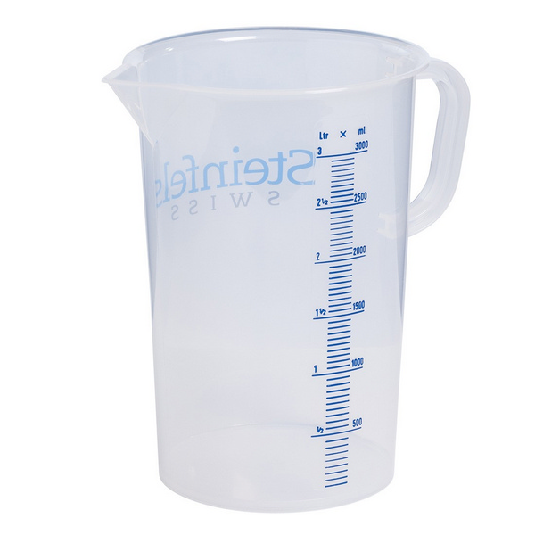 Massbecher transparent, 3 Liter - Webstar - Hygiene- und Verbrauchsartikel - Medizin- und Pflegeprodukte - Kiosk- und Shopartikel - Fun Food Service - Schweiz - Articles d’hygiène et consommables - Produits médicaux et de soins - Produits de kiosque et de magasin - Fun Food Service - Suisse