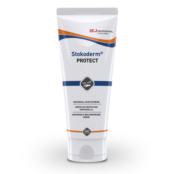 DEB STOKO, Stokoderm Protect Universal Creme für den allgemeinen Hautschutz, 100 ml Tube für unterwegs - Webstar - Hygiene- und Verbrauchsartikel - Medizin- und Pflegeprodukte - Kiosk- und Shopartikel - Fun Food Service - Schweiz - Articles d’hygiène et consommables - Produits médicaux et de soins - Produits de kiosque et de magasin - Fun Food Service - Suisse