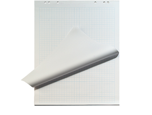 Flip Chart-Blocks 6x gelocht, kariert