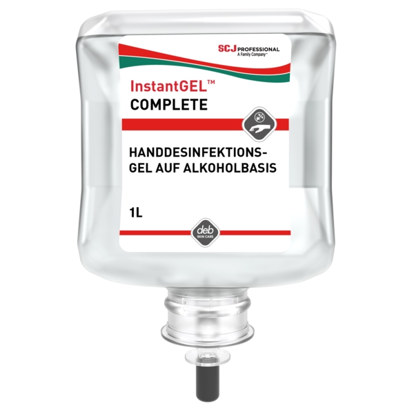 Deb InstantGEL Complete, Desinfektion