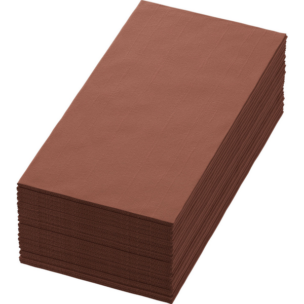 Dunisoft Servietten 1/8 Falz chestnut 40 x 40 cm - Webstar - Hygiene- und Verbrauchsartikel - Medizin- und Pflegeprodukte - Kiosk- und Shopartikel - Fun Food Service - Schweiz - Articles d’hygiène et consommables - Produits médicaux et de soins - Produits de kiosque et de magasin - Fun Food Service - Suisse