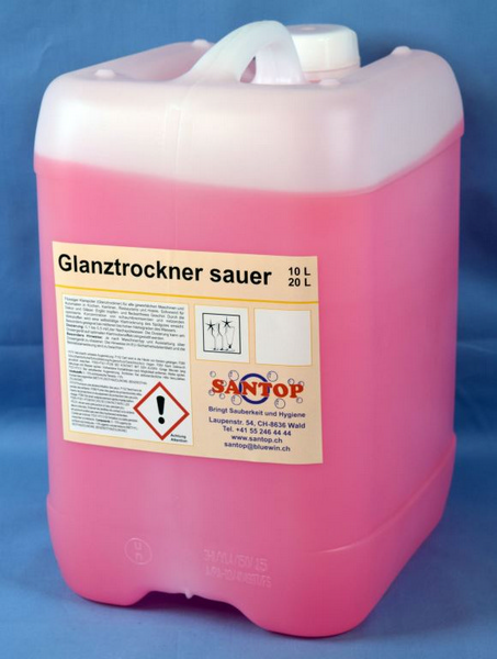 Santop Glanztrockner Klarspüler