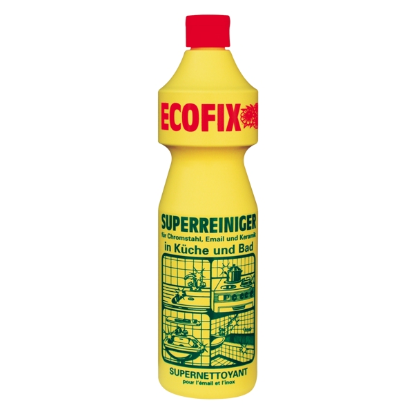 Ecofix Allzweckreiniger charakteristischer Geruch, gelb, dickflüssig, pH: 10, 1 kg, gebrauchsfertig - Webstar - Hygiene- und Verbrauchsartikel - Medizin- und Pflegeprodukte - Kiosk- und Shopartikel - Fun Food Service - Schweiz - Articles d’hygiène et consommables - Produits médicaux et de soins - Produits de kiosque et de magasin - Fun Food Service - Suisse