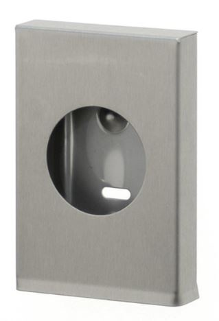 Hygienebeutelspender, einzeln, HB 2 E, Edelstahl