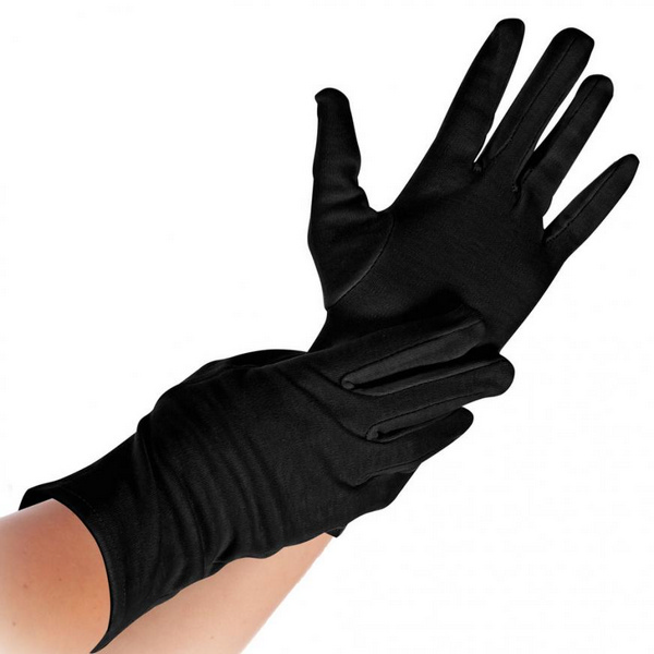 HYGOSTAR Baumwollhandschuhe Nero