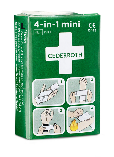 Cederroth 4-in-1 Mini-Blutstiller
