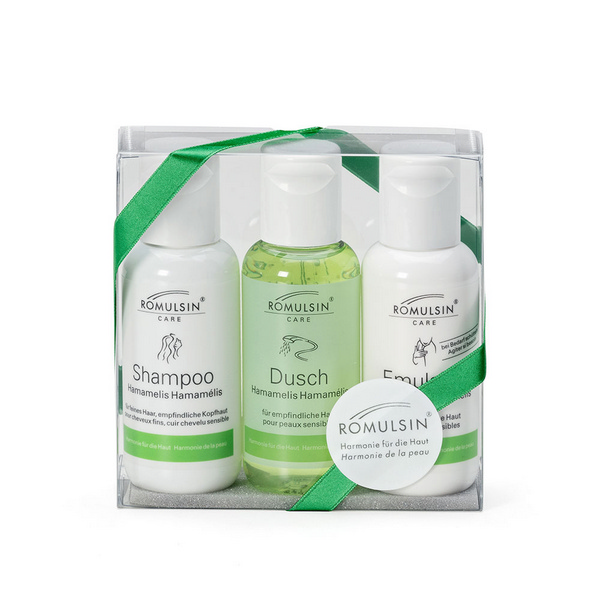 ROMULSIN Set Hamamelis Dusch / Emulsion / Shampoo