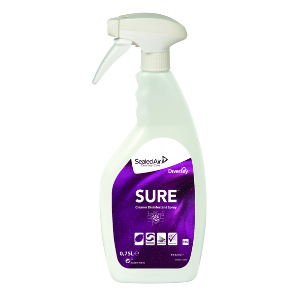 SURE Cleaner Disinfectant Spray Flächendesinfektionsspray