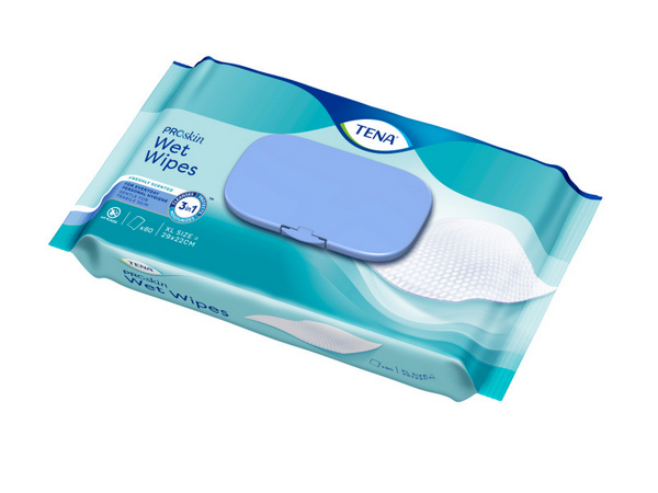 TENA Wet Wipe Feuchtpflegetücher 3-in-1, 48Stk., 32x19cm - Webstar - Hygiene- und Verbrauchsartikel - Medizin- und Pflegeprodukte - Kiosk- und Shopartikel - Fun Food Service - Schweiz - Articles d’hygiène et consommables - Produits médicaux et de soins - Produits de kiosque et de magasin - Fun Food Service - Suisse