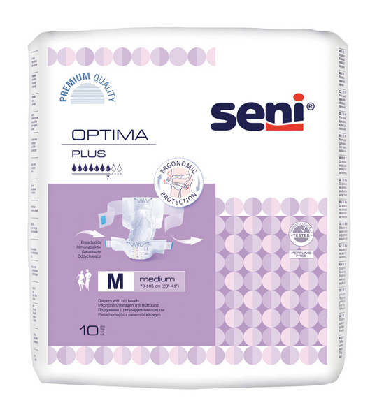 Seni Optima Plus mit Hüftband, Grösse M - Webstar - Hygiene- und Verbrauchsartikel - Medizin- und Pflegeprodukte - Kiosk- und Shopartikel - Fun Food Service - Schweiz - Articles d’hygiène et consommables - Produits médicaux et de soins - Produits de kiosque et de magasin - Fun Food Service - Suisse