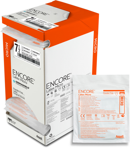 Encore Latex Micro OP-Handschuhe