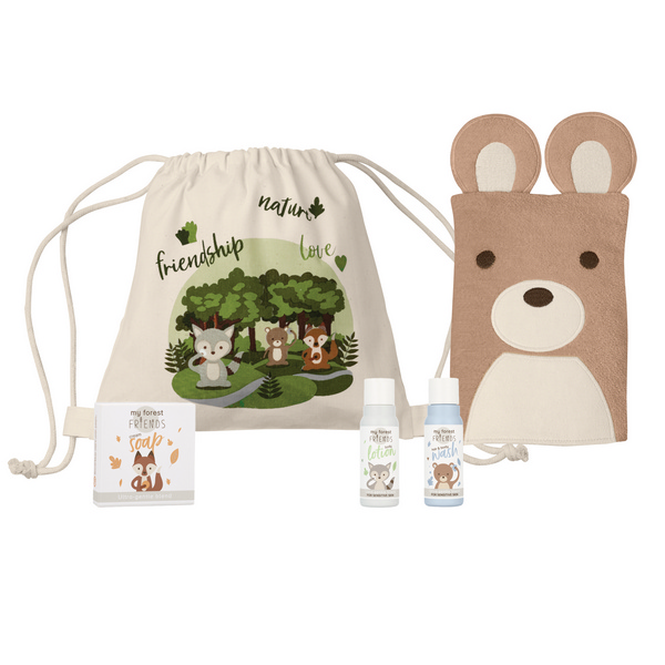 MY FOREST FRIENDS Badespass-Set im Beutel