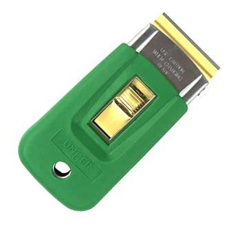 Unger Sicherheitsschaber mit Klinge und Gummi