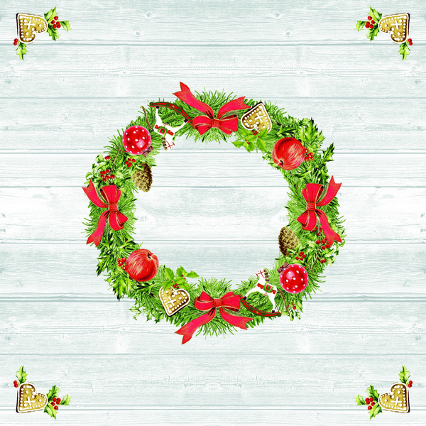 Tischdecken Advent 80 × 80 cm, 1/8-Falzung, Airlaid - Webstar - Hygiene- und Verbrauchsartikel - Medizin- und Pflegeprodukte - Kiosk- und Shopartikel - Fun Food Service - Schweiz - Articles d’hygiène et consommables - Produits médicaux et de soins - Produits de kiosque et de magasin - Fun Food Service - Suisse