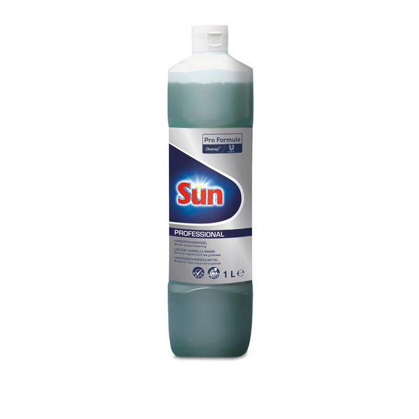 Sun Professional Handgeschirrspülmittel Zitrusduft, blau, flüssig, pH: 5,3, 1 Liter, gebrauchsfertig - Webstar - Hygiene- und Verbrauchsartikel - Medizin- und Pflegeprodukte - Kiosk- und Shopartikel - Fun Food Service - Schweiz - Articles d’hygiène et consommables - Produits médicaux et de soins - Produits de kiosque et de magasin - Fun Food Service - Suisse