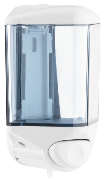 Seifenspender Cosi 0,55l weiss/transparent 115x95x185mm seifenspender-cosi-0-55l-weiss-transparent-115x95x185mm-50-331760 - Webstar - Hygiene- und Verbrauchsartikel - Medizin- und Pflegeprodukte - Kiosk- und Shopartikel - Fun Food Service - Schweiz - Articles d’hygiène et consommables - Produits médicaux et de soins - Produits de kiosque et de magasin - Fun Food Service - Suisse