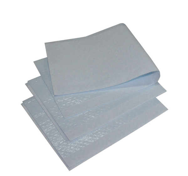 Nässeschutzserviette UNISAN Protect weiss, 38x40cm, beschichtet mit hellblauer PE-Folie, - Webstar - Hygiene- und Verbrauchsartikel - Medizin- und Pflegeprodukte - Kiosk- und Shopartikel - Fun Food Service - Schweiz - Articles d’hygiène et consommables - Produits médicaux et de soins - Produits de kiosque et de magasin - Fun Food Service - Suisse