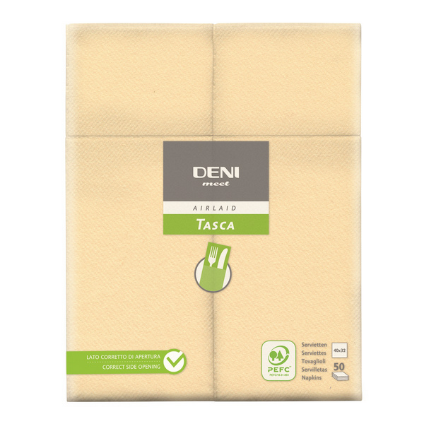 Deni meet Tasca Besteck-Servietten