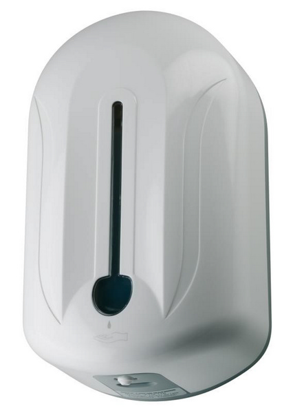 Saphir Desinfektions- & Seifenspender mit Sensor H: 235 B: 140 T: 107 mm, 1,1 Liter, weiss - Webstar - Hygiene- und Verbrauchsartikel - Medizin- und Pflegeprodukte - Kiosk- und Shopartikel - Fun Food Service - Schweiz - Articles d’hygiène et consommables - Produits médicaux et de soins - Produits de kiosque et de magasin - Fun Food Service - Suisse