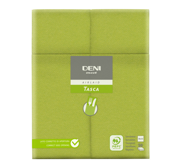 Deni meet Tasca Besteck-Servietten