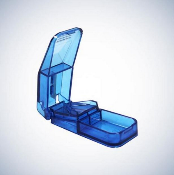 Tablettenteiler aus Polycarbonat blau, 850 x 350 x 250mm - Webstar - Hygiene- und Verbrauchsartikel - Medizin- und Pflegeprodukte - Kiosk- und Shopartikel - Fun Food Service - Schweiz - Articles d’hygiène et consommables - Produits médicaux et de soins - Produits de kiosque et de magasin - Fun Food Service - Suisse