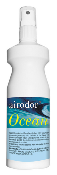 airodor Ocean Duftspray farblos, flüssig, pH: 5,5, 200 ml, gebrauchsfertig - Webstar - Hygiene- und Verbrauchsartikel - Medizin- und Pflegeprodukte - Kiosk- und Shopartikel - Fun Food Service - Schweiz - Articles d’hygiène et consommables - Produits médicaux et de soins - Produits de kiosque et de magasin - Fun Food Service - Suisse