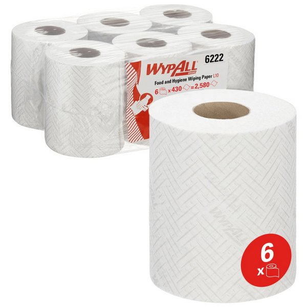 Kimberly-Clark Papierwischtücher Midi Wypall Reach – L10