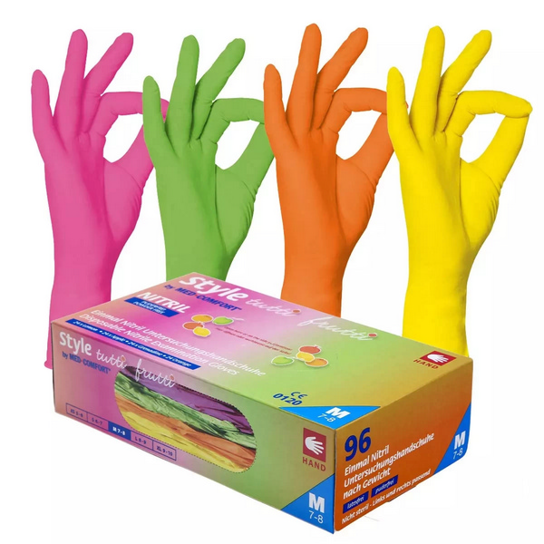 Style tutti frutti Untersuchungshandschuhe