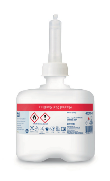 Tork Premium Händedesinfektiongel – S2 System