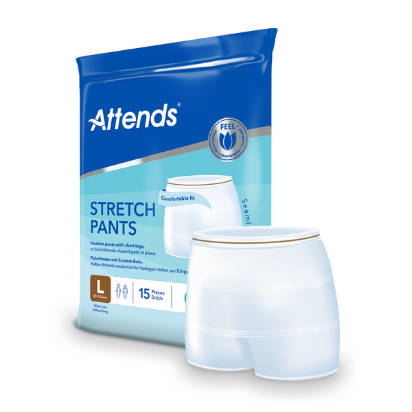 ATTENDS Stretch Pants Fixierhose mit Beinansatz