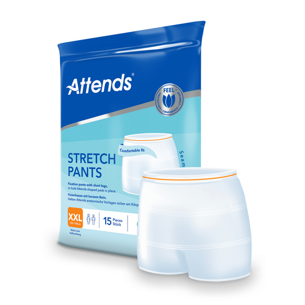 ATTENDS Stretch Pants Fixierhose mit Beinansatz