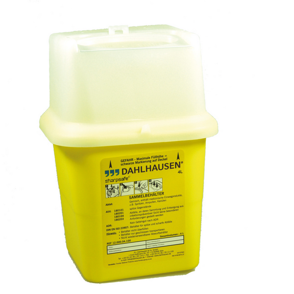Sharpsafe Abwurfbehälter