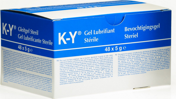 K Y Gelee Gleitmittel steriles, fettfreies, transparentes, wasserlösliches und nicht-reizendes Gel, 48 × 5 g - Webstar - Hygiene- und Verbrauchsartikel - Medizin- und Pflegeprodukte - Kiosk- und Shopartikel - Fun Food Service - Schweiz - Articles d’hygiène et consommables - Produits médicaux et de soins - Produits de kiosque et de magasin - Fun Food Service - Suisse