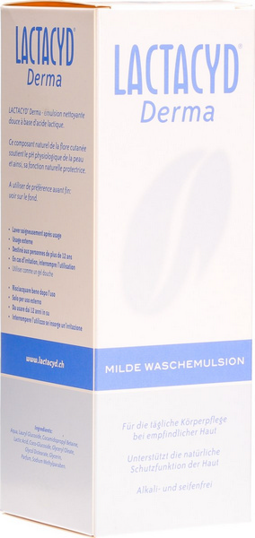 LACTACYD Derma milde Waschemulsion unparfümiert, 250 ml - Webstar - Hygiene- und Verbrauchsartikel - Medizin- und Pflegeprodukte - Kiosk- und Shopartikel - Fun Food Service - Schweiz - Articles d’hygiène et consommables - Produits médicaux et de soins - Produits de kiosque et de magasin - Fun Food Service - Suisse