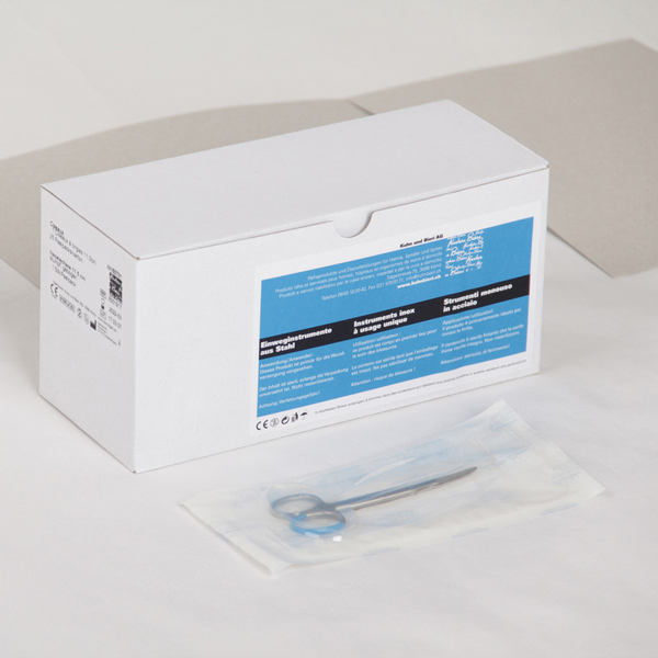 Einweg-Nagelschere gebogen