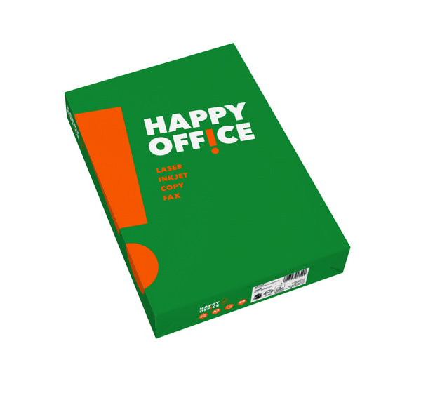 Kopierpapier A4 Happy Office weiss, 80 g/m² 5 × 500 Blatt, C-Qualität - Webstar - Hygiene- und Verbrauchsartikel - Medizin- und Pflegeprodukte - Articles d’hygiène et consommables - Produits médicaux et de soins