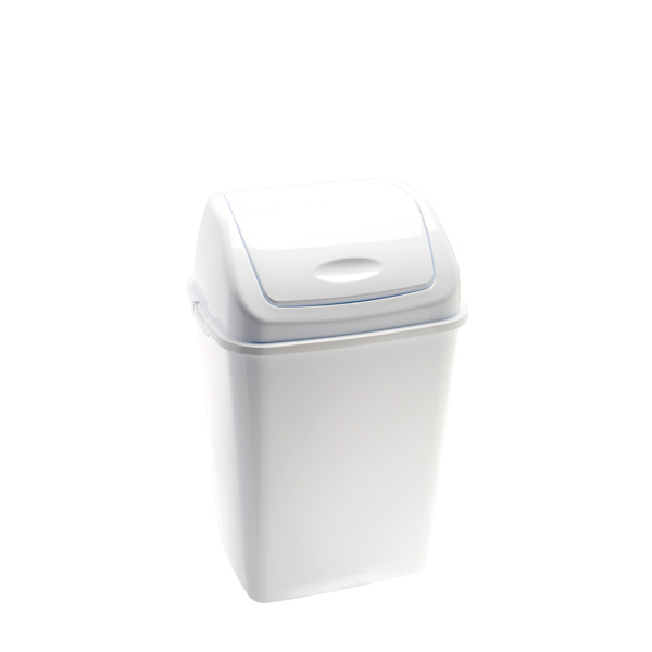 Bulkysoft Abfallbehälter mit Schwenkdeckel