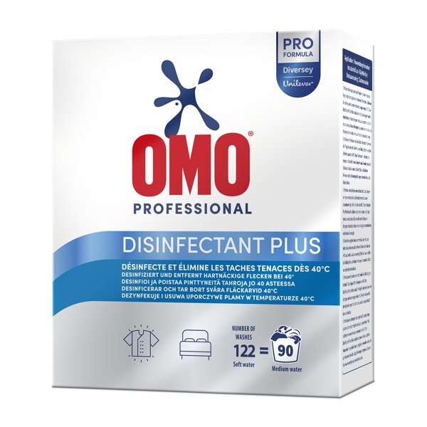 Omo Professional Disinfectant Plus Waschmittel