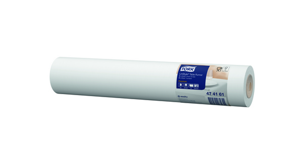 Tork LinStyle Tischläufer Airlaid, 40 cm × 24 m, Rolle à 20 Läufer, 120 cm Blattlänge, weiss, 120 cm Blattlänge - Webstar - Hygiene- und Verbrauchsartikel - Medizin- und Pflegeprodukte - Kiosk- und Shopartikel - Fun Food Service - Schweiz - Articles d’hygiène et consommables - Produits médicaux et de soins - Produits de kiosque et de magasin - Fun Food Service - Suisse
