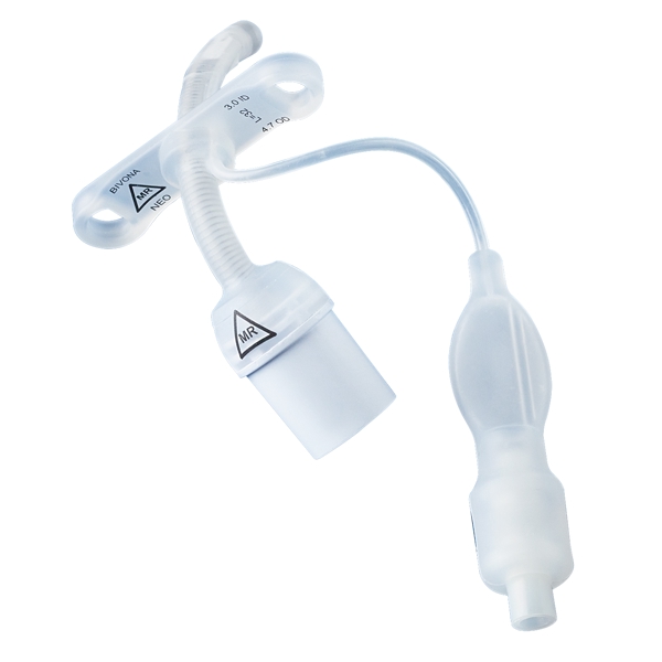 Portex Bivona neonatale FlexTend Plus-Tracheostomiekanülen, mit geradem Flansch