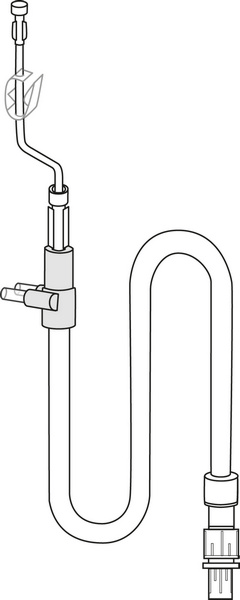 Level 1 Hotline Blut- und Infusionserwärmungsset ohne Injektionsanschluss