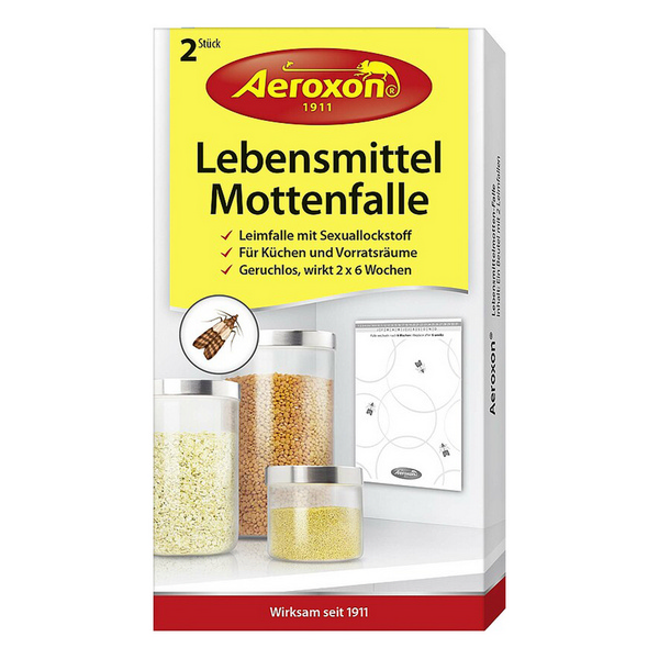 Aeroxon Lebensmittelmotten-Fallen