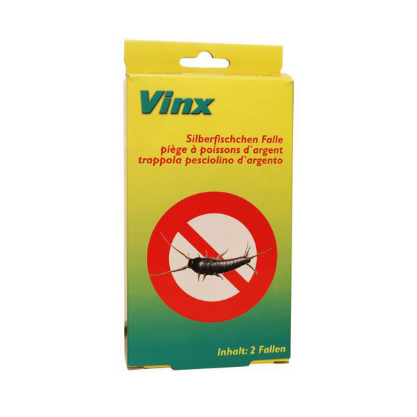 Vinx Silberfischchen-Falle geruchlos, 2 Fallen - Webstar - Hygiene- und Verbrauchsartikel - Medizin- und Pflegeprodukte - Kiosk- und Shopartikel - Fun Food Service - Schweiz - Articles d’hygiène et consommables - Produits médicaux et de soins - Produits de kiosque et de magasin - Fun Food Service - Suisse