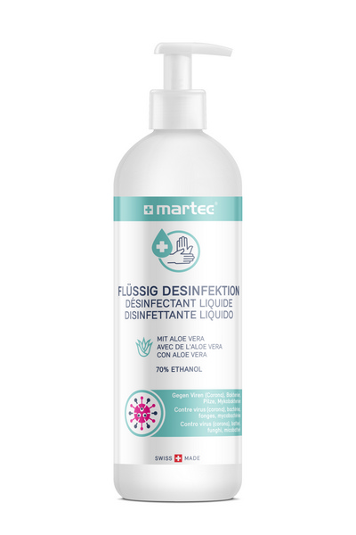 Martec Handdesinfektionsmittel mit Aloe-Extrakt