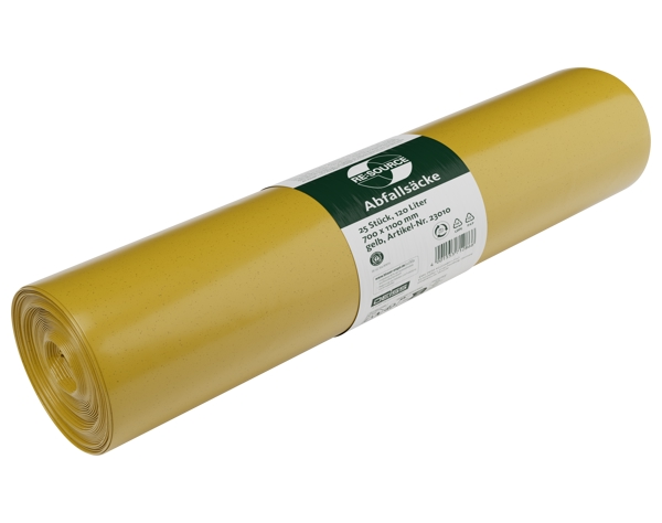 Kehrichtsäcke ohne Verschlussband