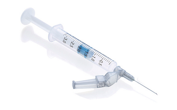 Pro-Vent Plus arterielles Blutentnahme-Kit Nadelschutz-Disc, trockenes Lithium Heparin