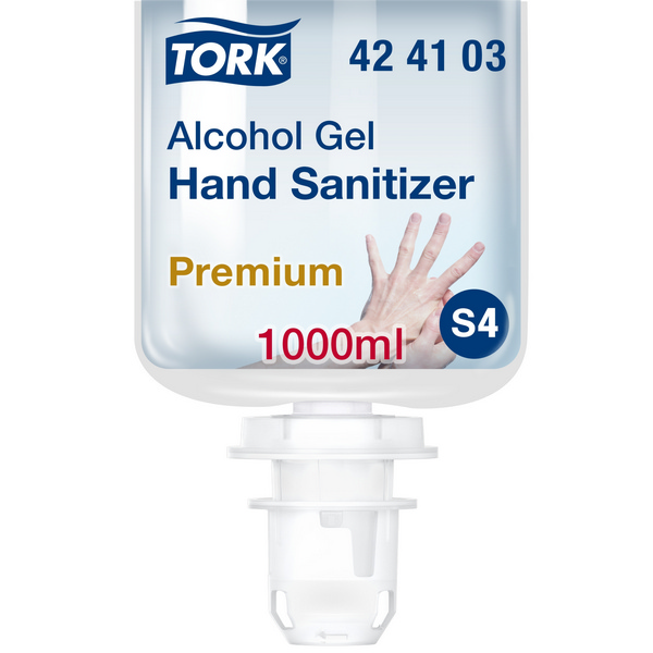 Tork Premium Gel für die Händedesinfektion – S4 System