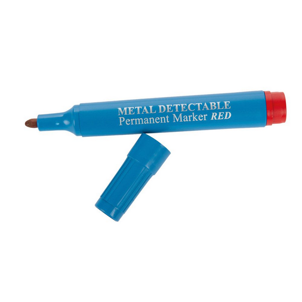 Hygostar Permanentmarker detektierbar, runde Spitze, rot - Webstar - Hygiene- und Verbrauchsartikel - Medizin- und Pflegeprodukte - Kiosk- und Shopartikel - Fun Food Service - Schweiz - Articles d’hygiène et consommables - Produits médicaux et de soins - Produits de kiosque et de magasin - Fun Food Service - Suisse