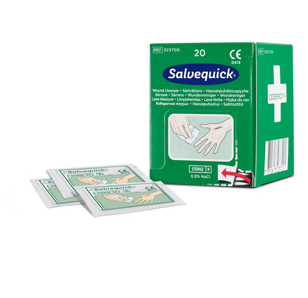 Wundreinigungstücher Salvequick