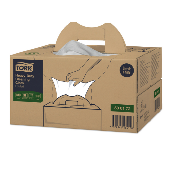 Tork Premium extra starke Reinigungstücher 530 - Einzeltücher Handy Box - W7 System
